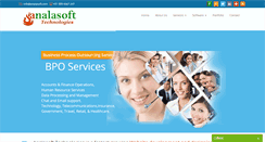 Desktop Screenshot of analasoft.com